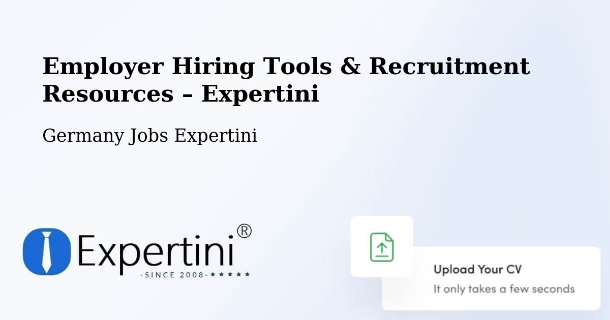 Employer Hiring Tools & Recruitment Resources – Hasbergen - Hasbergen, Germany Jobs Expertini