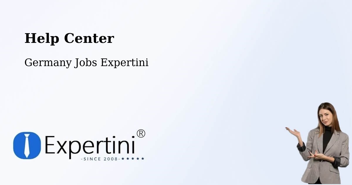 Help Center – Hasbergen - Germany Jobs Expertini