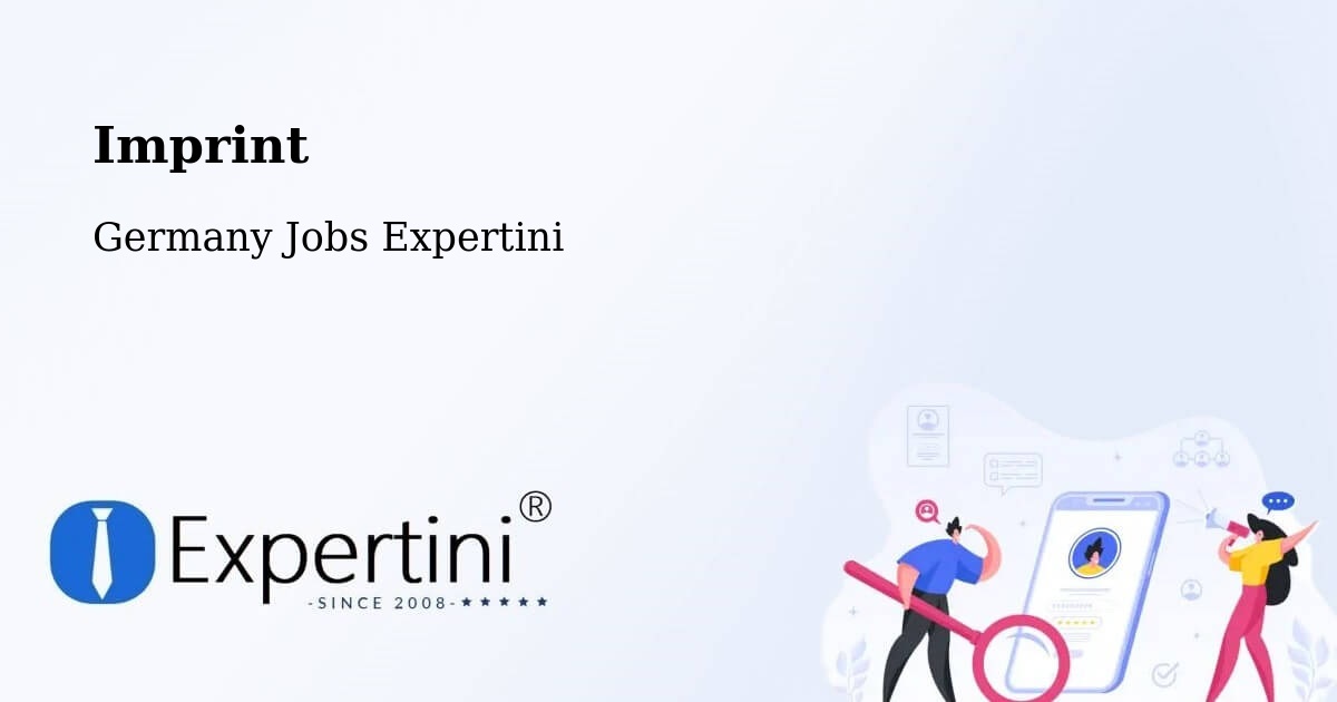 Imprint – Hasbergen - Germany Jobs Expertini