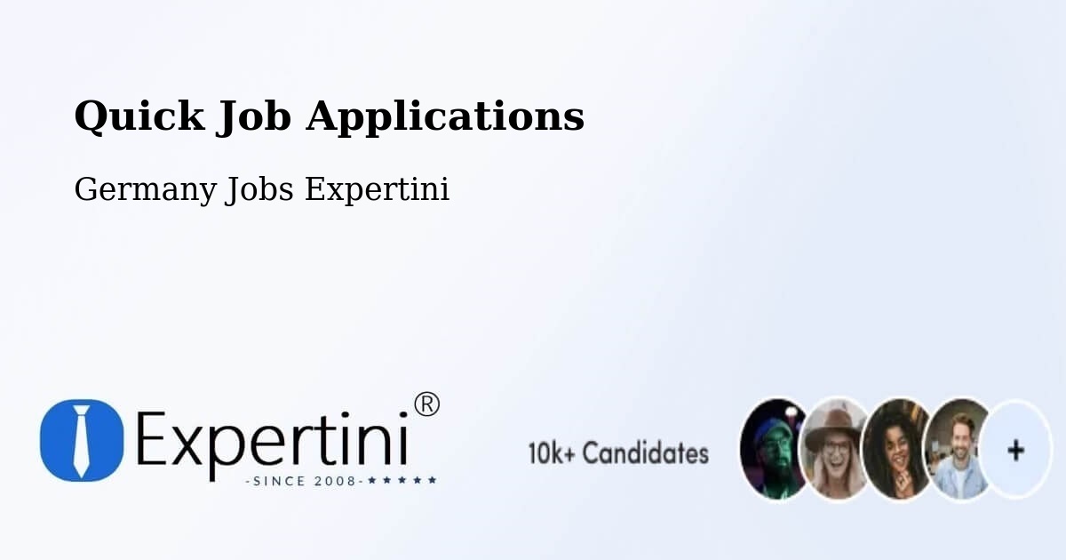Quick Apply Feature – Hasbergen - Germany Jobs Expertini